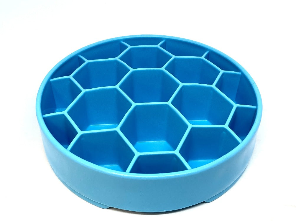 SodaPup Honeycomb Deep Slow Feeder Dog Bowl