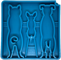 SodaPup Waiting Dogs Shallow Slow Feeder Bowl