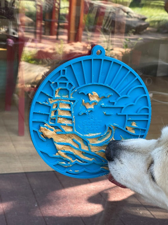 SodaPup Lighthouse Lick Mat For Dogs and Cats