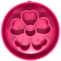 SodaPup Flower Deep Slow Feeder Dog Bowl