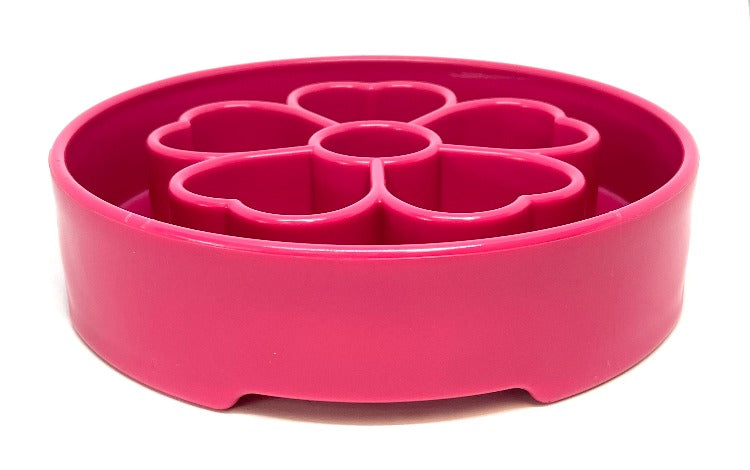 SodaPup Flower Deep Slow Feeder Dog Bowl