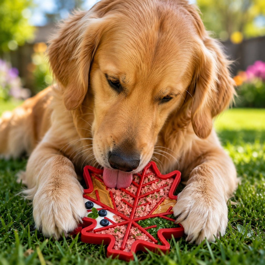 SodaPup Canadian Maple Leaf Lick Mat