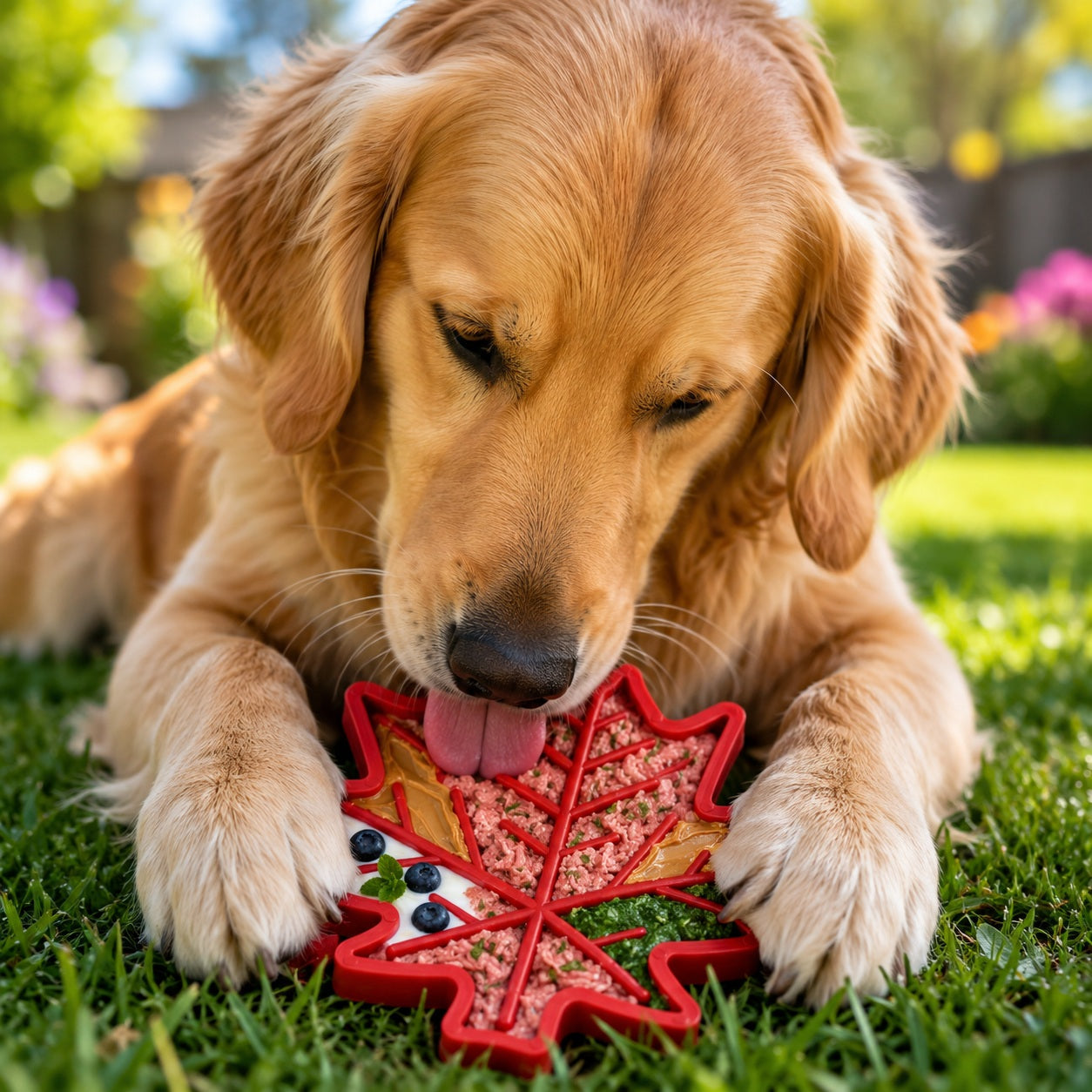 SodaPup Canadian Maple Leaf Lick Mat
