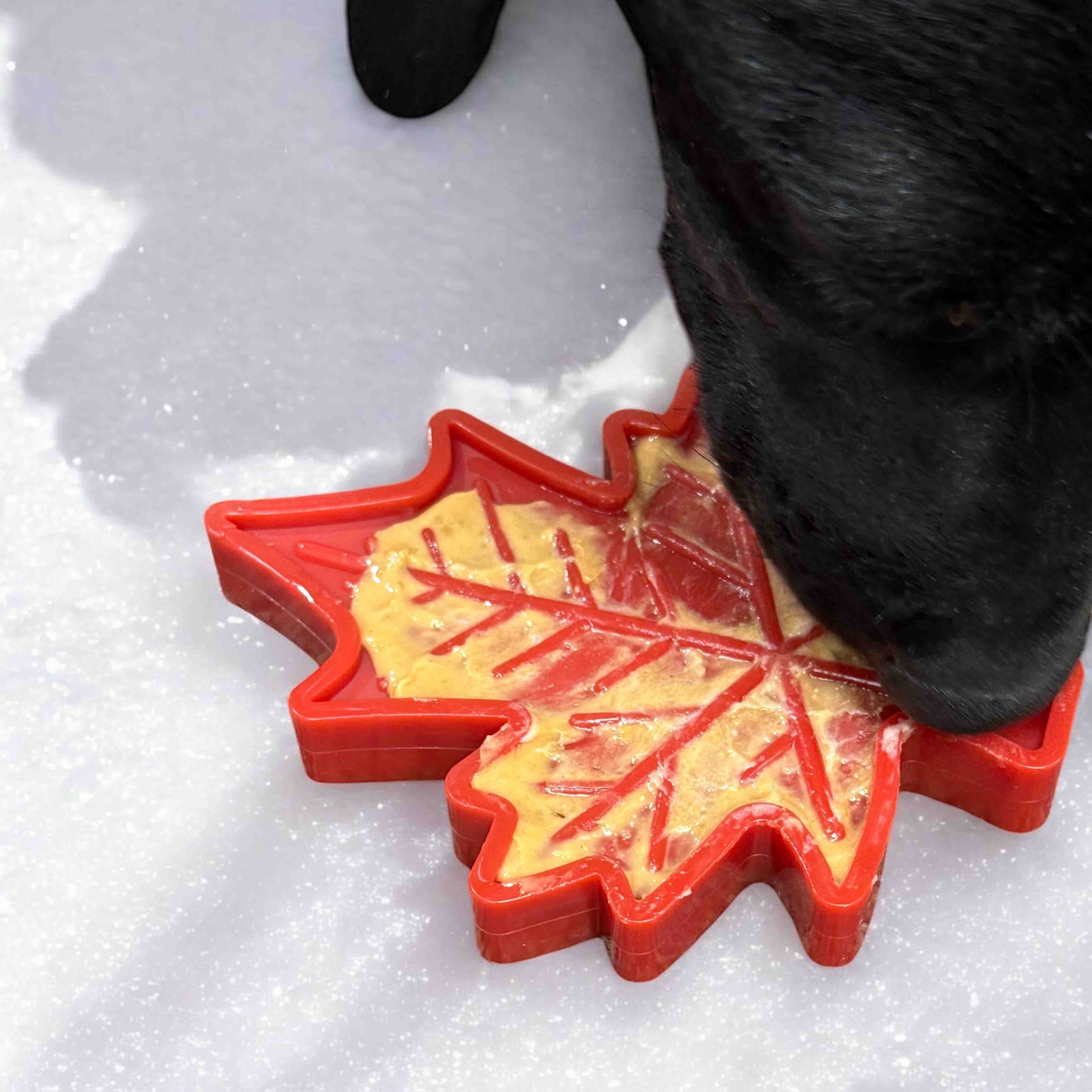 SodaPup Canadian Maple Leaf Lick Mat