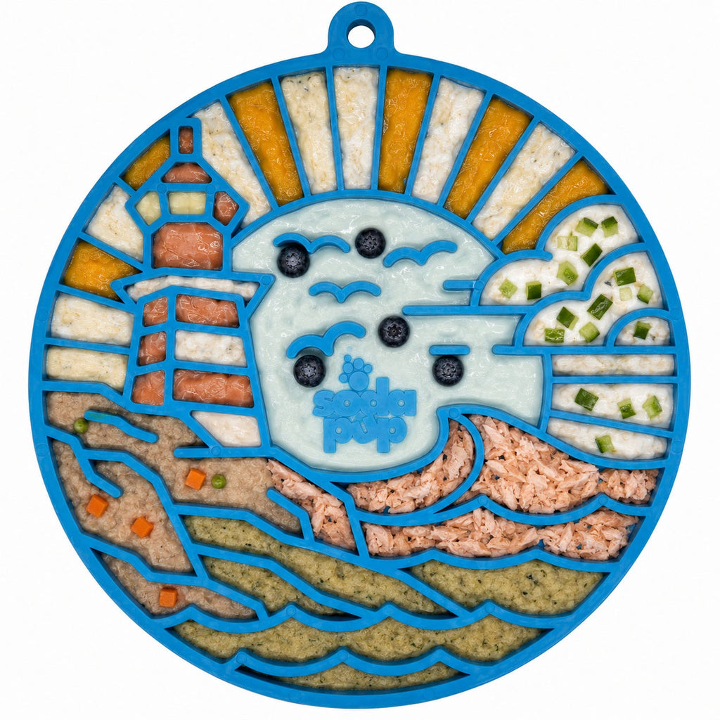 SodaPup Lighthouse Lick Mat For Dogs and Cats