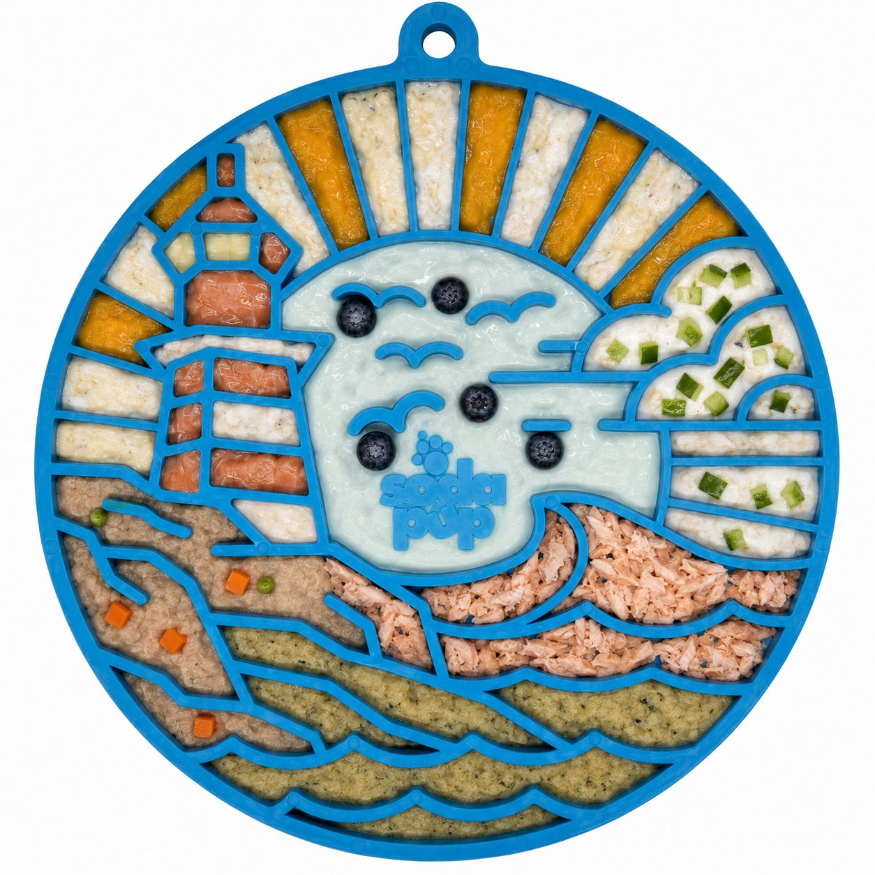 SodaPup Lighthouse Lick Mat For Dogs and Cats