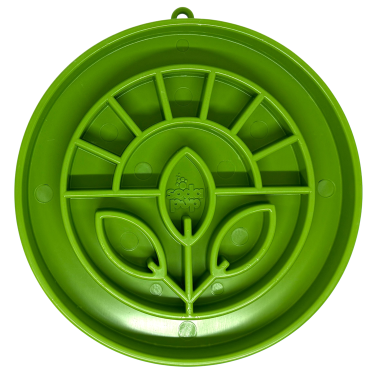 SodaPup Garden Shallow Slow Feeder Dog Bowl